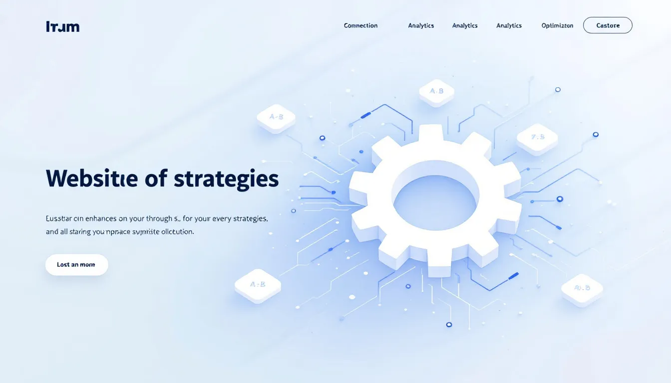Enhancing website functionality through various strategies.